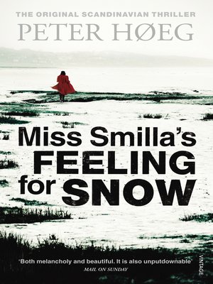 cover image of Miss Smilla's Feeling for Snow